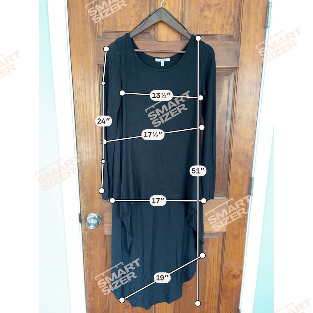 Express Black High-Low Shirt - Picture 7 of 7